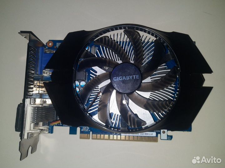 Видеокарта gigabyte GeForce GT 740