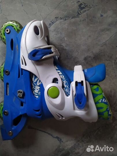 Роликовые коньки детские раздвижные
