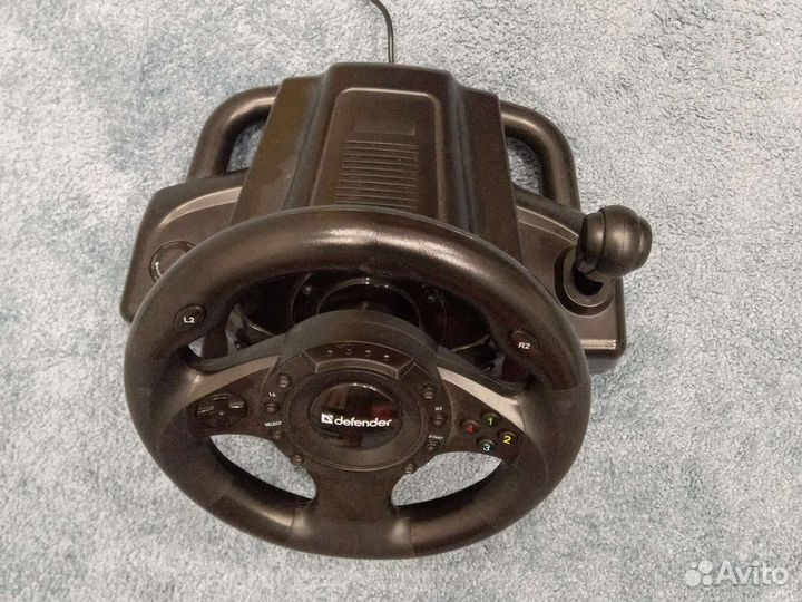 Игровой руль defender forsage drift gt