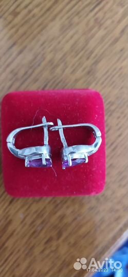 Серебряные серьги