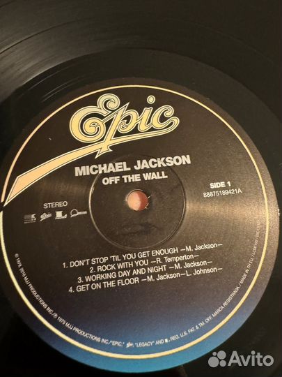 Michael Jackson-Off The Wall LP