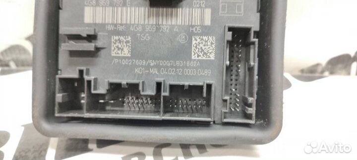 Блок управления дверьми передний Audi A7 4G CGW