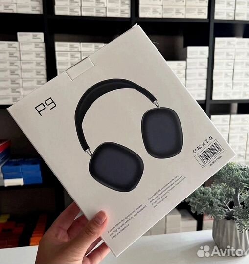 Беспроводные стерео наушники P9 с микрофоном