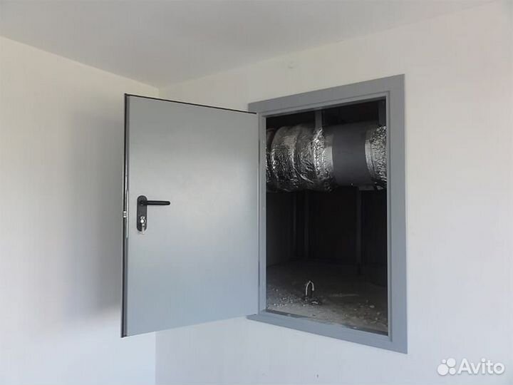 Дверь противопожарная люк металлическая дверь