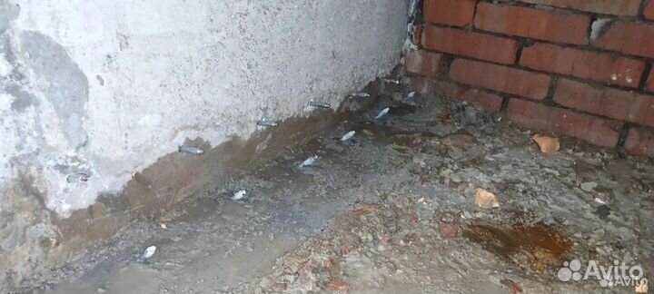 Гидроизоляция фундамента/инъектирование