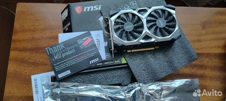 Видеокарта PCI-E MSI GeForce GTX 1660