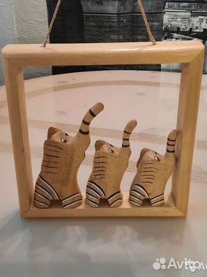 Слоники деревянные