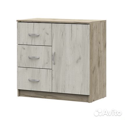 Комод Басса 553 М шимо темный+светлый, наличие