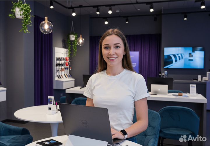 Продавец электроники с карьерным ростом