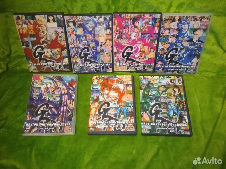 Dvd диски аниме 56 шт