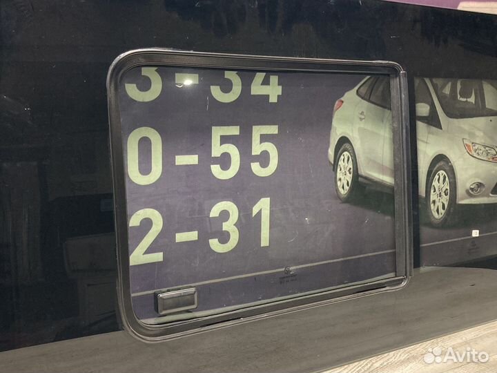 Стекло на сдвижную дверь Форд Транзит С 2000-2013