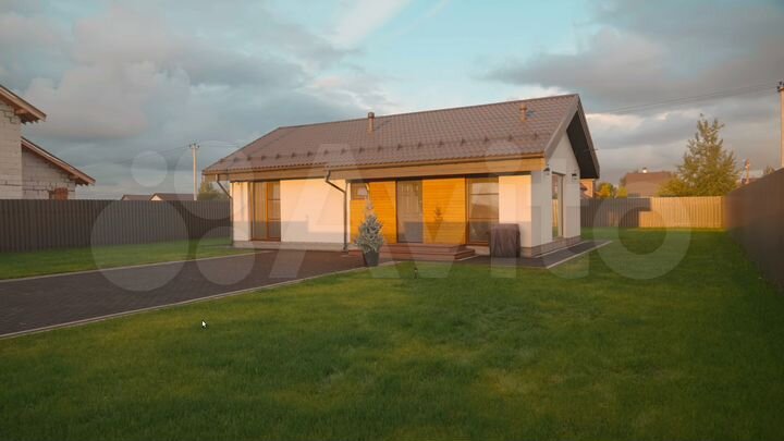 Коттедж 75 м² на участке 10 сот.