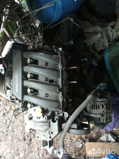 Двигатель renault K4MA744