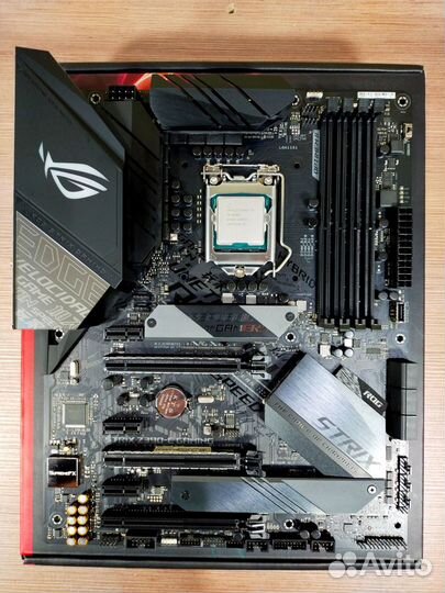 Asus Z390 ROG strix Z390-E gaming + i9 9900K