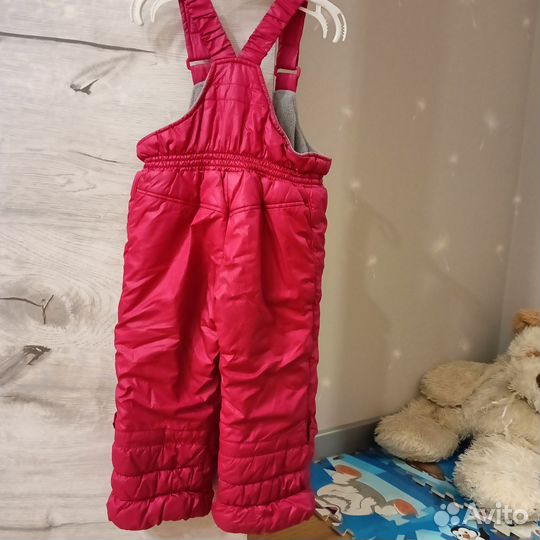 Зимние штаны для девочки 92
