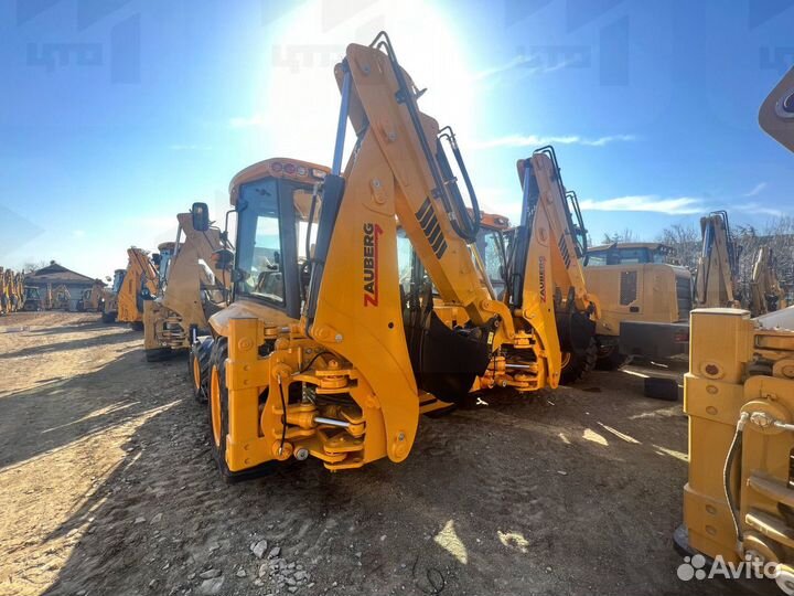 Экскаватор-погрузчик Zauberg EF 3W, 2023