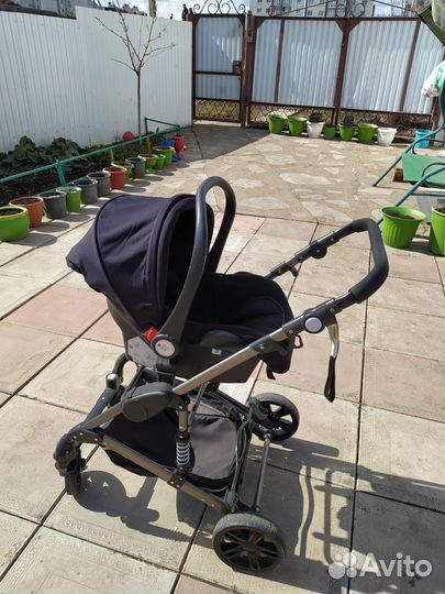 Коляска luxmom 3 в 1 бу