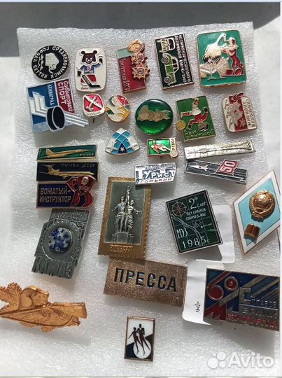 Значки СССР камаз вожатый инструктор туризм слет