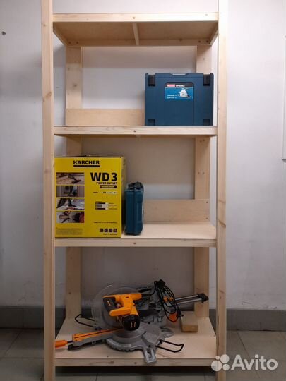 Изготовление дерев. стеллажей для балконов, лоджий