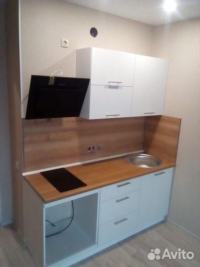 Кухонный гарнитур эмаль без ручек ars 8216