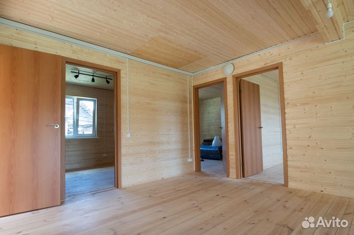 Каркасный дом для постоянного проживания 72м