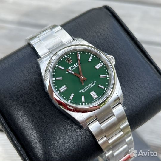 Часы Rolex Datejust 36mm green