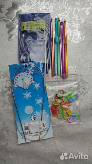 Спицы и крючки для вязания