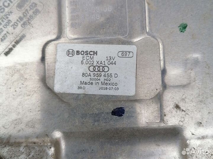 Блок управления вентилятором 80A959455D