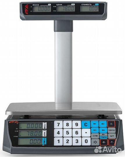Весы Атол Марта со стойкой + Кабель RS-232-USB