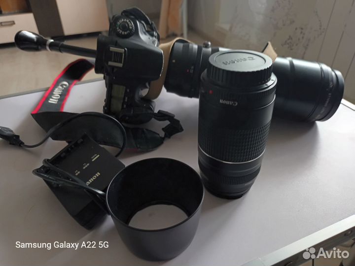 Зеркалка Canon D60 c объективоми tair-35 и Canon