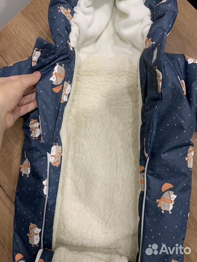 Зимний комбинезон конверт