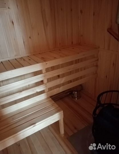 Готовая мобильная баня 7х2,3