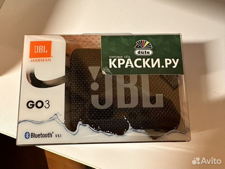 Jbl Беспроводная акустическая колонка GO 3