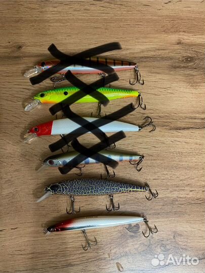 Воблеры и блесны