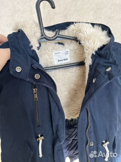 Куртка для девочки zara 110