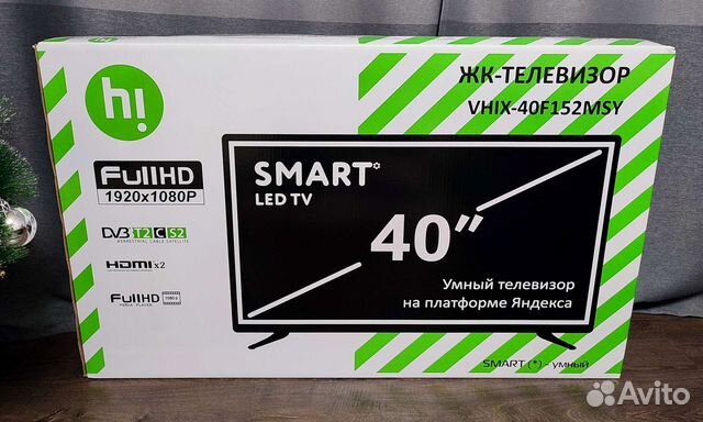 Телевизоры 40 дюймов Смарт тв от магазина Гарантия купить в Казани ...