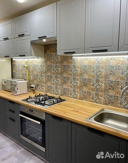 Кухня прямая модульная новая