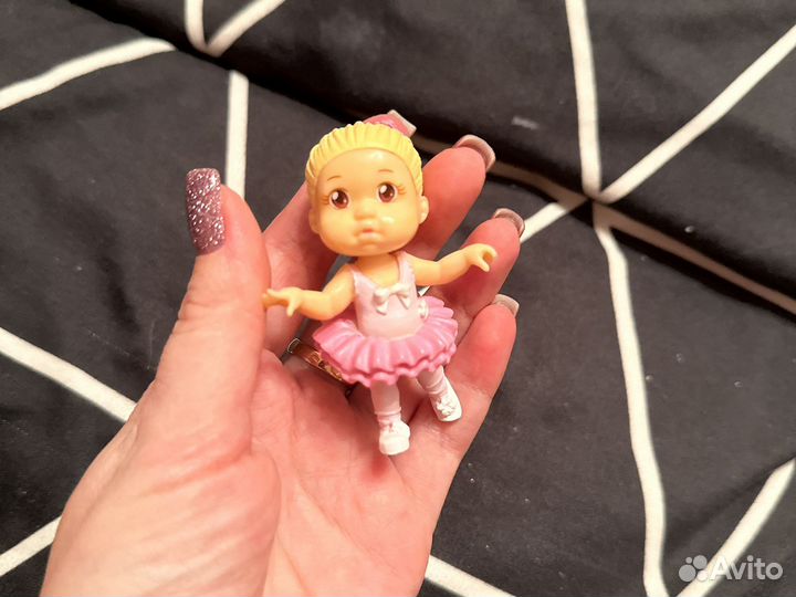 Куколка балерина розовая babyou бебию