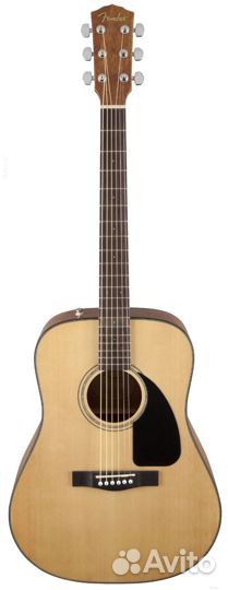 Акустическая гитара fender CD-60 dread V3 DS NAT W