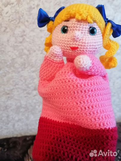 Перчаточный кукольный театр. Вязаные игрушки