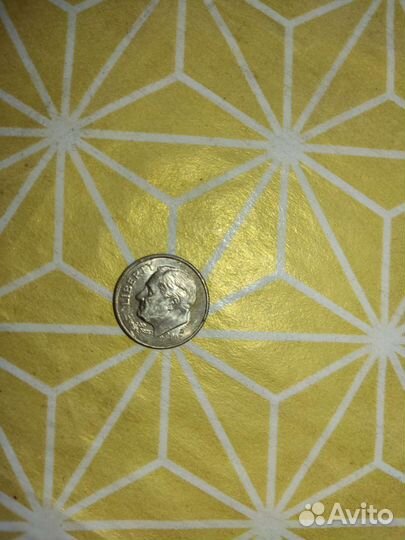 Американская монета перевертыш liberty one dime