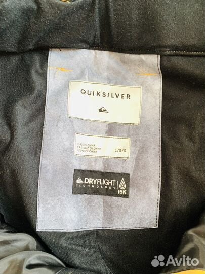 Рост 180-190 Сноубордические штаны quiksilver
