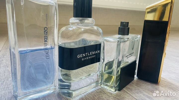 Тестеры парфюмерии начатые