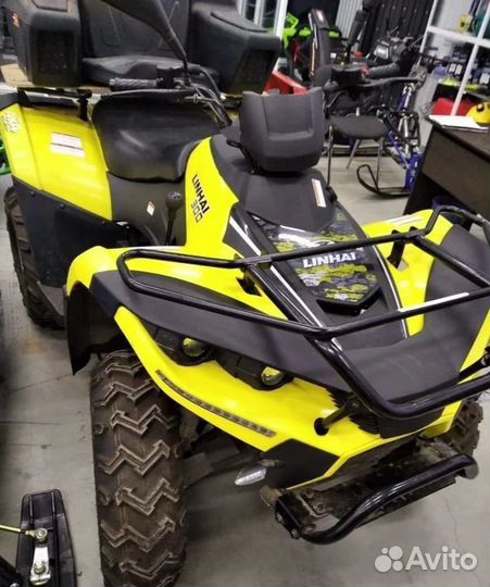Квадроцикл Linhai-Yamaha D300 желтый б/у