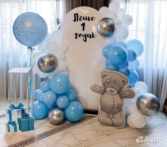 Фотозона из воздушных шаров Фотозоны