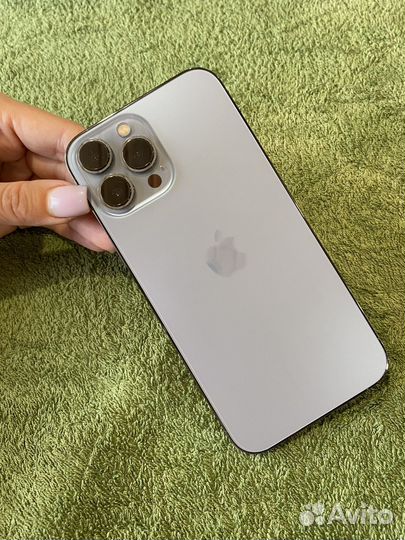 iPhone 13 pro max голубой