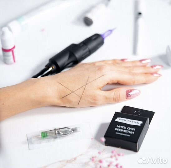 Нить для разметки бровей