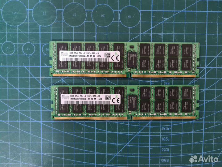 Серверная память 16gb DDR4 2133P REG ECC