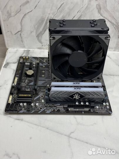 Комплект(B450,ryzen 5 3600,16 gb XPG 3200, Башня)