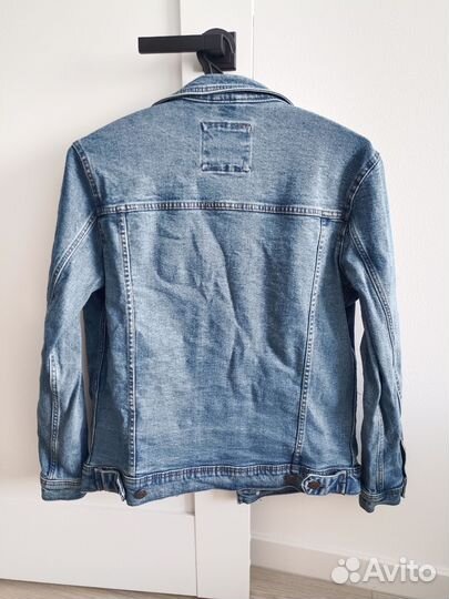 Джинсовая куртка pull and bear мужская